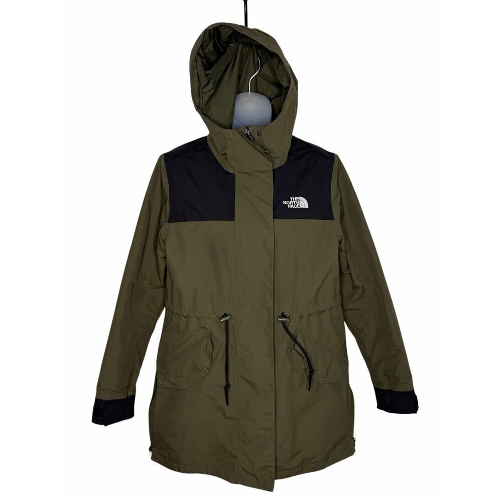 The North Face Women's Metroview Trench Taupe Green/TNF Black Medium - Picture 9 of 10